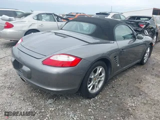 2008 Porsche Boxster with VIN WP0CA29838U711064, listed as a IAAI auction lot 41855543 with 109,650 mi miles. Bid and sale history available at carsss.com. Image 4.