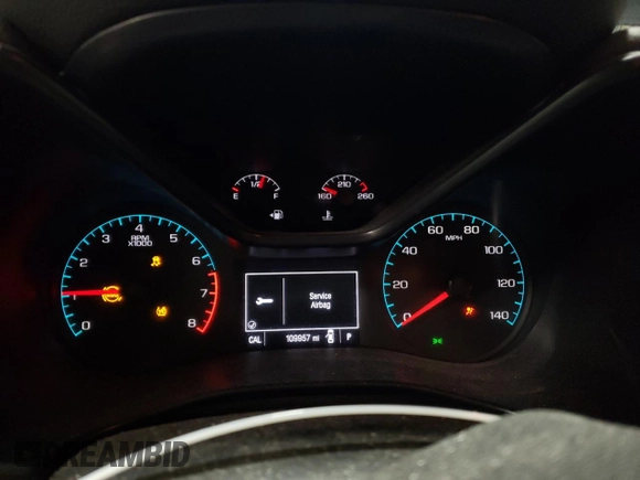 2015 Chevrolet Colorado 4WD WT with VIN 1GCHTAE38F1243528, listed as a Copart auction lot 87373664 with 109,957 mi miles and Salvage Title. Bid and sale history available at DreamBid. Image 9.