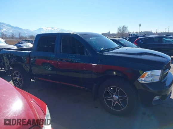 2012 Ram 1500 Sport with VIN 1C6RD7MT2CS277242, listed as a IAAI auction lot 41686364 with 202,023 mi miles. Bid and sale history available at carsss.com. Image 13.