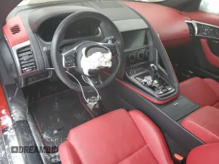 2022 Jaguar F-Type with VIN SAJD55FE3NCK77770, listed as a Copart auction lot 84887134 with Not Provided miles and Salvage Title. Bid and sale history available at DreamBid. Image 8.