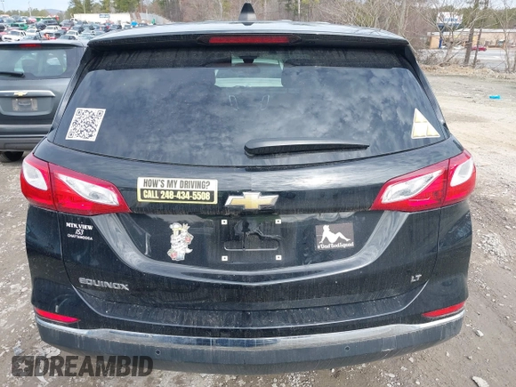 2020 Chevrolet Equinox LT with VIN 2GNAXJEV7L6261946, listed as a IAAI auction lot 41454944 with 140,698 mi miles and . Bid and sale history available at DreamBid. Image 16.
