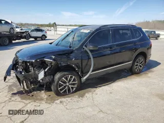 2021 Volkswagen Tiguan SE with VIN 3VV3B7AX2MM068817, listed as a Copart auction lot 46807435 with 72,869 mi miles and Salvage Title. Bid and sale history available at DreamBid. Image 1.