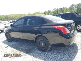 2012 Nissan Versa SL with VIN 3N1CN7AP7CL844100, listed as a Copart auction lot 50015145 with 212,318 mi miles and Clean title. Bid and sale history available at DreamBid. Image 2.