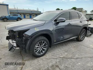 2023 Lexus NX 350h Premium z VIN JTJGKCEZ4P5006461, wystawiony jako Copart lot #58047115 z przebiegiem 15 452 mil mil oraz Szkoda całkowita • Salvage title. Historia ofert i sprzedaży dostępna na DreamBid. Obrazek 1.