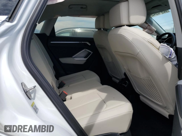 2022 Audi Q3 S line Premium Plus with VIN WA1EECF35N1084418, listed as a Copart auction lot 52442845 with 23,701 mi miles and Salvage Title. Bid and sale history available at carsss.com. Image 12.