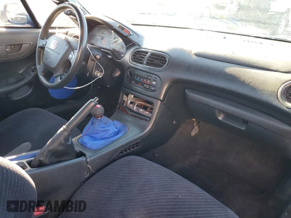 1994 Honda del Sol S with VIN JHMEG1142RS000753, listed as a Copart auction lot 80063034 with 214,736 mi miles and Salvage Title. Bid and sale history available at carsss.com. Image 8.