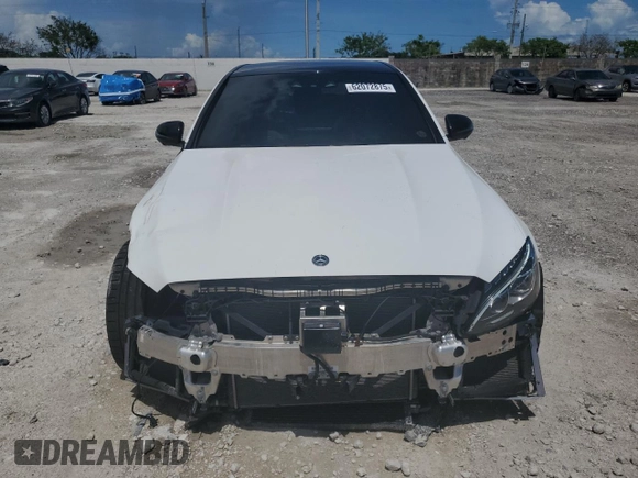 2018 Mercedes-Benz C 63 AMG with VIN 55SWF8GB3JU240014, listed as a Copart auction lot 62072875 with 15,538 mi miles and Salvage title. Bid and sale history available at DreamBid. Image 5.