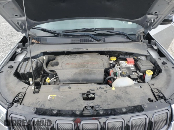 2022 Jeep Compass High Altitude with VIN 3C4NJDCB6NT104462, listed as a Copart auction lot 58745635 with 17,366 mi miles and Salvage title. Bid and sale history available at DreamBid. Image 12.