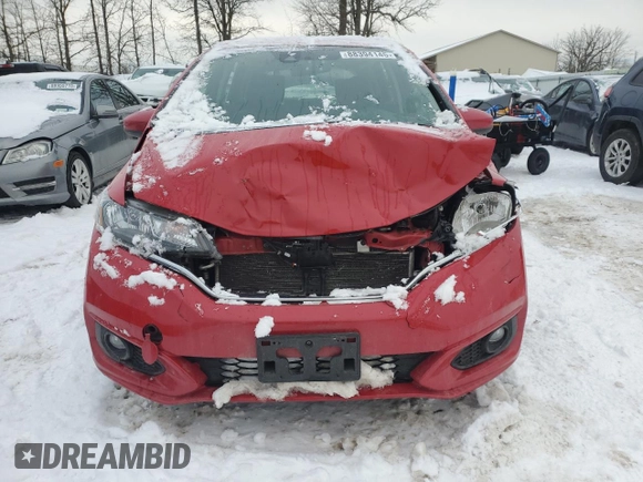2018 Honda Fit EX-L with VIN 3HGGK5H98JM730229, listed as a Copart auction lot 88394145 with 89,844 mi miles and Salvage Title. Bid and sale history available at carsss.com. Image 5.