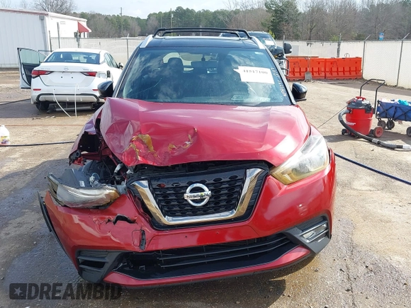 2019 Nissan Kicks SR with VIN 3N1CP5CUXKL500664, listed as a IAAI auction lot 41517100 with 244,247 mi miles. Bid and sale history available at carsss.com. Image 13.