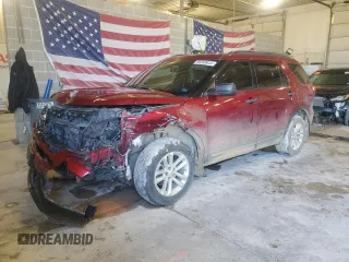 2017 Ford Explorer with VIN 1FM5K8BH2HGC21552, listed as a Copart auction lot 86589644 with 97,831 mi miles and Salvage Title. Bid and sale history available at carsss.com. Image 1.