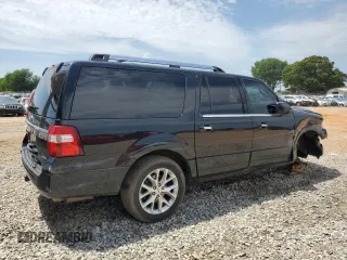 2015 Ford Expedition Max Limited with VIN 1FMJK2AT0FEF21391, listed as a Copart auction lot 57064805 with 145,981 mi miles and Salvage title. Bid and sale history available at DreamBid. Image 3.