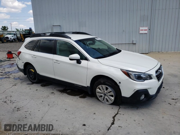 2019 Subaru Outback Premium with VIN 4S4BSAFC2K3205200, listed as a Copart auction lot 58870045 with 96,448 mi miles and Salvage title. Bid and sale history available at DreamBid. Image 4.