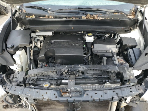 2013 Infiniti JX35 with VIN 5N1AL0MM4DC321306, listed as a Copart auction lot 84453734 with 96,626 mi miles and Salvage Title. Bid and sale history available at carsss.com. Image 12.