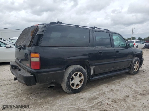 2002 GMC Yukon XL Denali with VIN 1GKFK66U22J149853, listed as a Copart auction lot 74943994 with 162,578 mi miles and Clean Title. Bid and sale history available at carsss.com. Image 3.