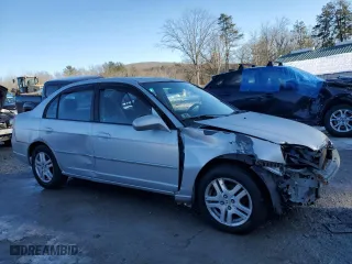 2003 Honda Civic EX with VIN 2HGES26783H552301, listed as a Copart auction lot 45025455 with 179,128 mi miles and Clean Title. Bid and sale history available at carsss.com. Image 4.