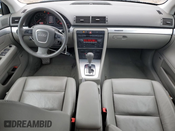 2005 Audi A4 2.0T with VIN WAUKF68E25A492703, listed as a Copart auction lot 84756174 with 68,771 mi miles and Salvage Title. Bid and sale history available at carsss.com. Image 8.