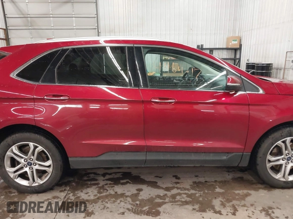 2016 Ford Edge Titanium with VIN 2FMPK4K85GBB23767, listed as a IAAI auction lot 41164217 with 134,212 mi miles and . Bid and sale history available at DreamBid. Image 14.