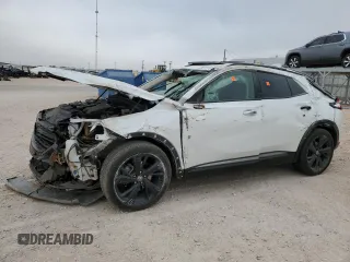 2023 Buick Envision Essence with VIN LRBFZNR47PD067022, listed as a Copart auction lot 44162285 with 55,969 mi miles and Salvage Title. Bid and sale history available at carsss.com. Image 1.