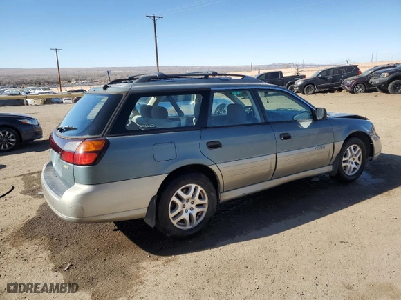 2001 Subaru Legacy Wagon Outback w/RB Equip with VIN 4S3BH665517617068, listed as a Copart auction lot 43575485 with 146,592 mi miles and Salvage Title. Bid and sale history available at carsss.com. Image 3.