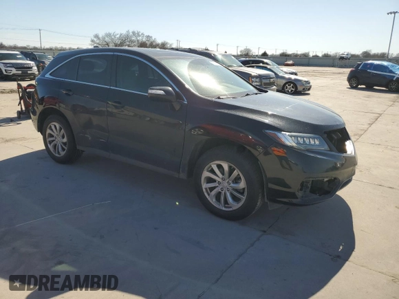 2016 Acura RDX Technology with VIN 5J8TB3H55GL016410, listed as a Copart auction lot 47255255 with 137,207 mi miles and Salvage Title. Bid and sale history available at DreamBid. Image 4.