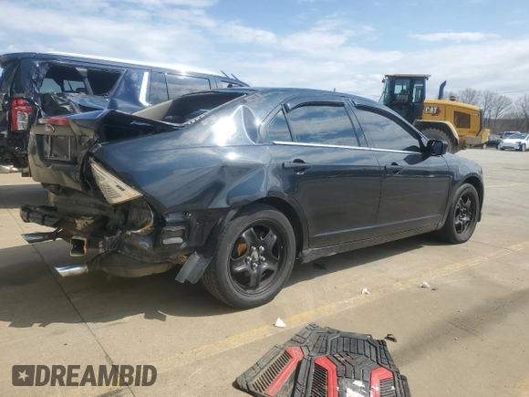 2010 Ford Fusion SE with VIN 3FAHP0HG2AR111494, listed as a Copart auction lot 50748765 with 267,822 mi miles and Salvage Title. Bid and sale history available at carsss.com. Image 3.