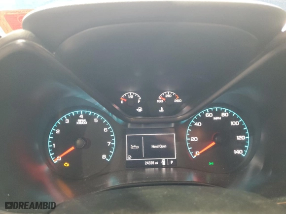 2021 Chevrolet Colorado 4WD Work Truck with VIN 1GCGTBENXM1127750, listed as a Copart auction lot 48017365 with 24,326 mi miles and Salvage Title. Bid and sale history available at carsss.com. Image 9.