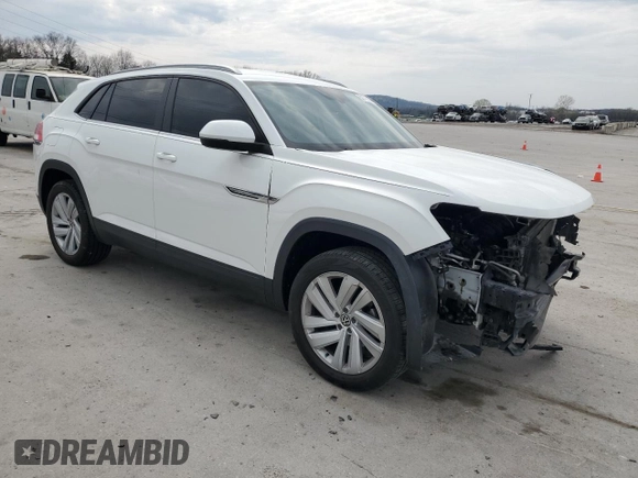 2020 Volkswagen Atlas SE with VIN 1V21E2CAXLC221676, listed as a Copart auction lot 50775655 with 82,648 mi miles and Clean title. Bid and sale history available at DreamBid. Image 4.