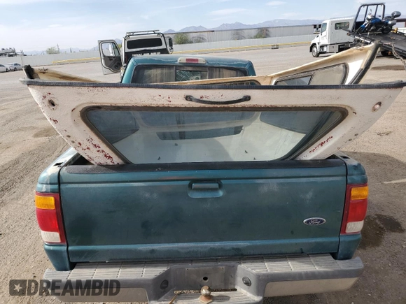 1998 Ford Ranger XL with VIN 1FTYR10C6WUC52233, listed as a Copart auction lot 56231925 with 198,687 mi miles and Salvage title. Bid and sale history available at DreamBid. Image 10.