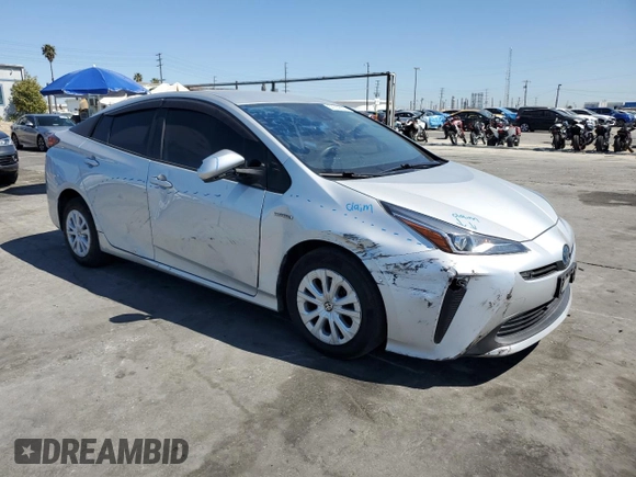 2021 Toyota Prius L Eco with VIN JTDKAMFU4M3139379, listed as a Copart auction lot 50362825 with 133,148 mi miles and Salvage Title. Bid and sale history available at DreamBid. Image 4.