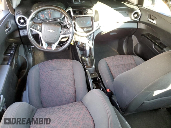 2017 Chevrolet Sonic LT with VIN 1G1JD6SB4H4130953, listed as a Copart auction lot 86092314 with 215,471 mi miles and Salvage Title. Bid and sale history available at carsss.com. Image 8.