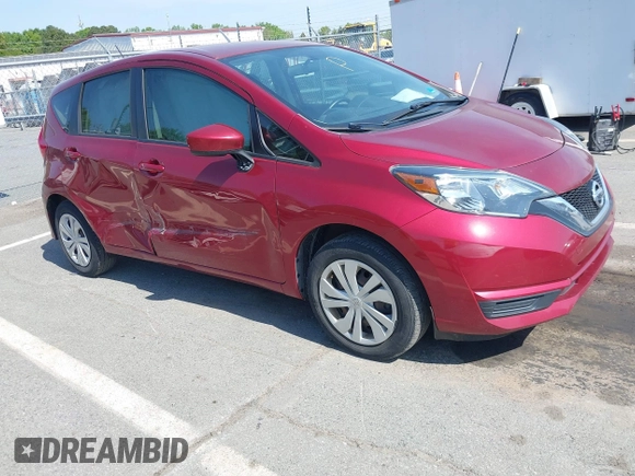 2017 Nissan Note SV with VIN 3N1CE2CP5HL374074, listed as a IAAI auction lot 42024894 with 42,545 mi miles and . Bid and sale history available at DreamBid. Image 1.