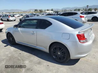 2012 Scion tC with VIN JTKJF5C74C3041767, listed as a Copart auction lot 52808475 with 158,752 mi miles and Salvage Title. Bid and sale history available at carsss.com. Image 2.