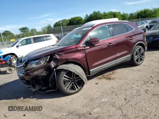 2017 Lincoln MKC Reserve with VIN 5LMTJ3DH6HUL31707, listed as a Copart auction lot 57419335 with 82,853 mi miles and Salvage title. Bid and sale history available at DreamBid. Image 1.