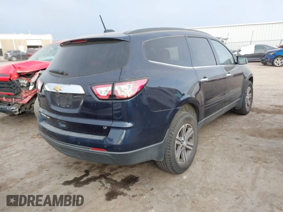 2017 Chevrolet Traverse LT with VIN 1GNKVGKD3HJ213444, listed as a IAAI auction lot 41346906 with 99,409 mi miles and . Bid and sale history available at DreamBid. Image 4.