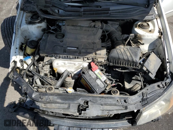 2009 Kia Spectra LX with VIN KNAFE221995630318, listed as a Copart auction lot 55817285 with Not provided miles and Non repairable. Bid and sale history available at DreamBid. Image 11.