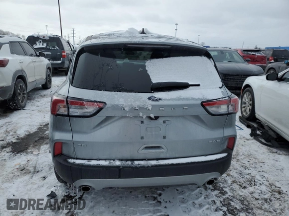 2022 Ford Escape SE with VIN 1FMCU9G62NUB69500, listed as a Copart auction lot 46162365 with 7,452 mi miles and Clean Title. Bid and sale history available at DreamBid. Image 6.