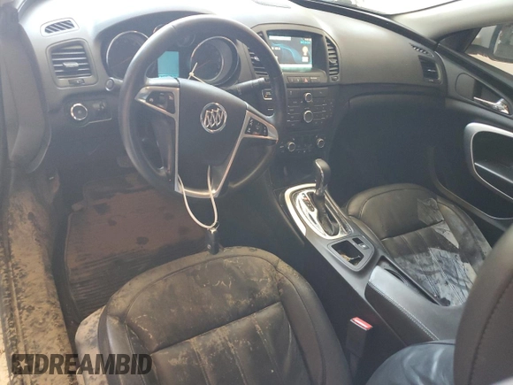 2012 Buick Regal Turbo Premium 1 with VIN 2G4GS5EV0C9212896, listed as a Copart auction lot 52195865 with 157,373 mi miles and Salvage title. Bid and sale history available at DreamBid. Image 8.