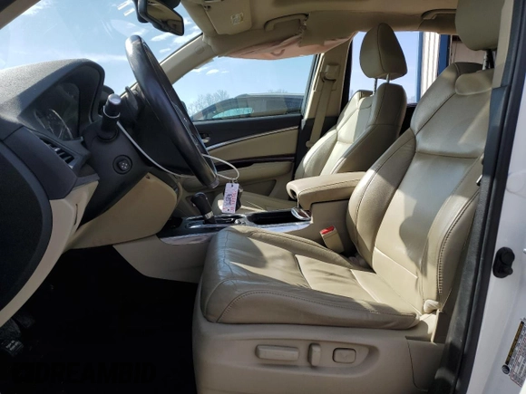 2015 Acura MDX Technology z VIN 5FRYD4H61FB028342, wystawiony jako Copart lot #46256965 z przebiegiem 130 080 mil mil oraz Szkoda całkowita • Salvage title. Historia ofert i sprzedaży dostępna na DreamBid. Obrazek 7.
