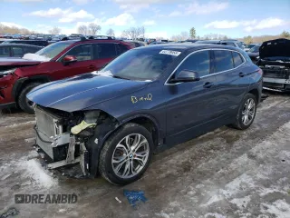 2018 BMW X2 xDrive28i with VIN WBXYJ5C36JEF69562, listed as a Copart auction lot 44778955 with 98,034 mi miles and Non Repairable. Bid and sale history available at carsss.com. Image 1.