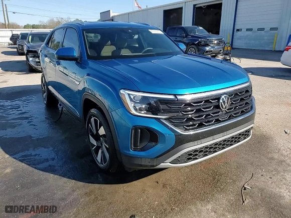 2024 Volkswagen Atlas Cross Sport 2.0T SE w/Technology with VIN 1V2WE2CA8RC224686, listed as a Copart auction lot 45925675 with 16,531 mi miles and Salvage Title. Bid and sale history available at carsss.com. Image 15.