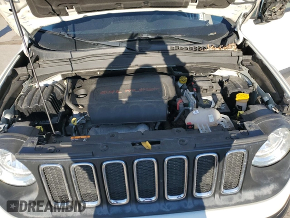 2017 Jeep Renegade Latitude with VIN ZACCJBBB2HPF24891, listed as a Copart auction lot 50672155 with 93,730 mi miles and Salvage Title. Bid and sale history available at carsss.com. Image 14.