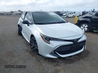 2021 Toyota Corolla Hatchback XSE with VIN JTNC4MBE2M3122442, listed as a IAAI auction lot 41551789 with 38,540 mi miles. Bid and sale history available at carsss.com. Image 1.
