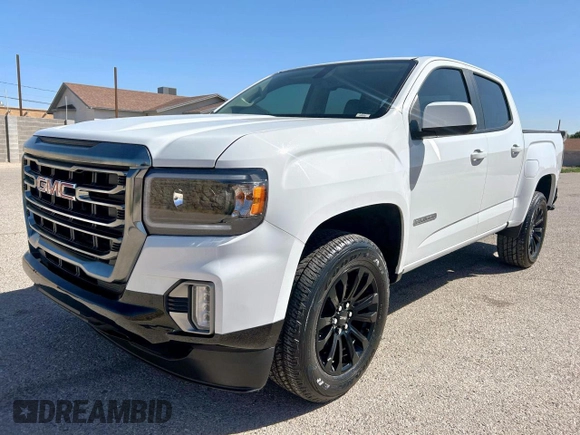 2022 GMC Canyon 2WD Elevation с VIN 1GTG5CEN9N1192512, выставлен на аукционе Copart как лот 60704925 с пробегом 34 264 миль миль и Чистый • Clean title. История ставок и продаж доступна на DreamBid. Изображение 2.