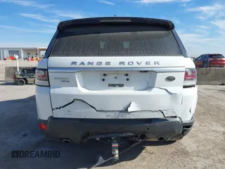 2017 Land Rover Range Rover Sport HSE with VIN SALWR2FK7HA673385, listed as a IAAI auction lot 41342521 with 83,796 mi miles and . Bid and sale history available at DreamBid. Image 5.