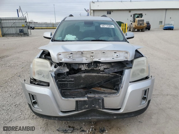 2012 GMC Terrain SLE-2 with VIN 2GKFLTE57C6350619, listed as a Copart auction lot 44714385 with 143,183 mi miles and Salvage Title. Bid and sale history available at carsss.com. Image 5.