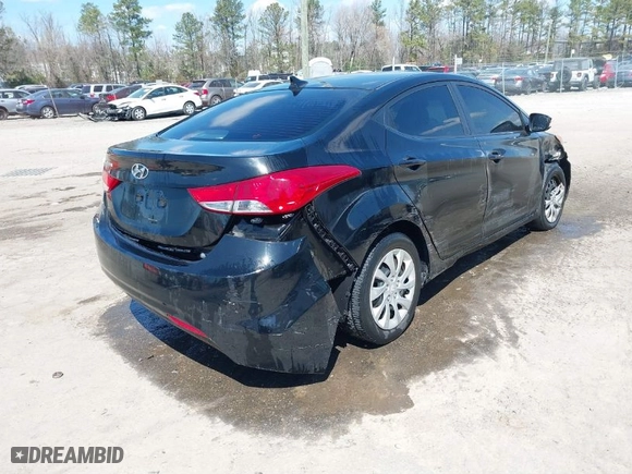 2012 Hyundai Elantra Limited with VIN 5NPDH4AE0CH067586, listed as a IAAI auction lot 41902074 with 125,581 mi miles. Bid and sale history available at carsss.com. Image 4.
