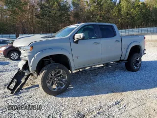 2021 Chevrolet Silverado 1500 RST with VIN 1GCUYEEL0MZ189342, listed as a Copart auction lot 82671974 with 0 mi miles and Salvage Title. Bid and sale history available at carsss.com. Image 1.
