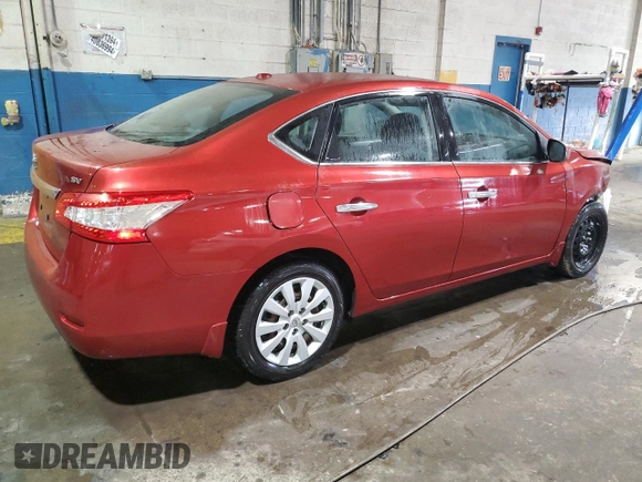 2015 Nissan Sentra SL with VIN 3N1AB7AP0FY272746, listed as a Copart auction lot 45239015 with 70,106 mi miles and Clean Title. Bid and sale history available at DreamBid. Image 3.