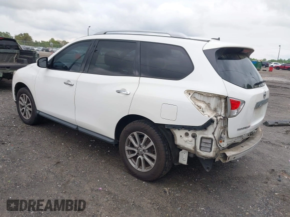 2013 Nissan Pathfinder SL with VIN 5N1AR2MN5DC677329, listed as a IAAI auction lot 41984067 with 192,412 mi miles and . Bid and sale history available at DreamBid. Image 3.